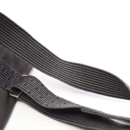 エールライン アドMM バックパック リュックサック ナイロンキャンバス ダークグレー シルバー金具 エルメス バッグ HERMES