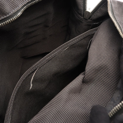 エールライン アドMM バックパック リュックサック ナイロンキャンバス ダークグレー シルバー金具 エルメス バッグ HERMES