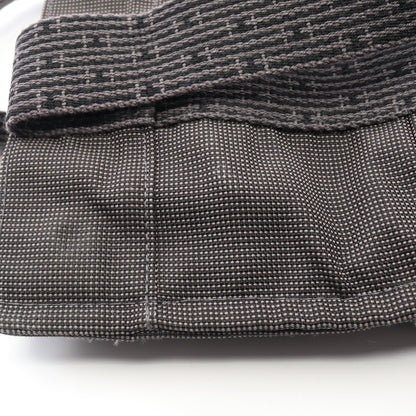 エールライン アドMM バックパック リュックサック ナイロンキャンバス ダークグレー シルバー金具 エルメス バッグ HERMES