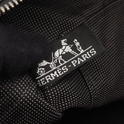 エールライン アドMM バックパック リュックサック ナイロンキャンバス ダークグレー シルバー金具 エルメス バッグ HERMES