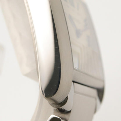 タンクフランセーズ MM ボーイズ 腕時計 クオーツ SS アイボリー カルティエ 時計 Cartier