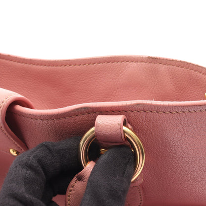 MADRAS マドラス 2WAY ハンドバッグ レザー ピンク ミュウミュウ バッグ miu miu
