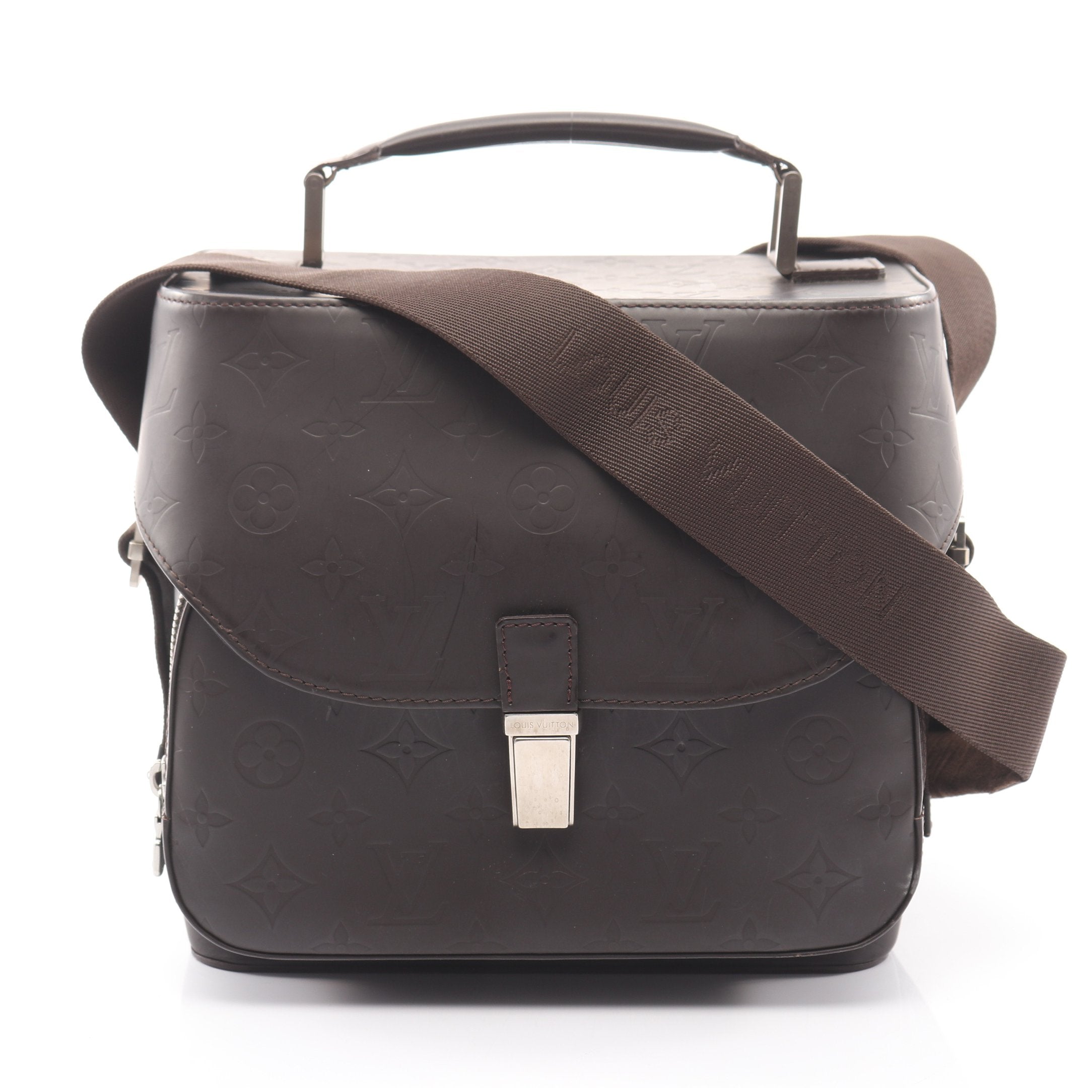 Louis Vuitton ショルダーバッグ ダークブラウン モノグラム Louis 