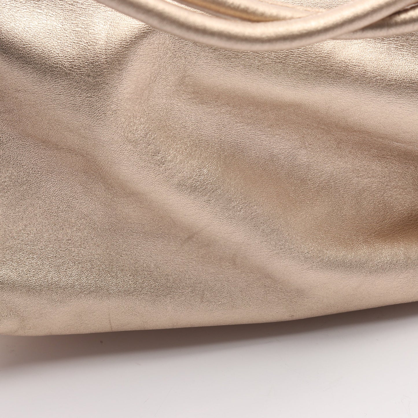 アナグラム ハンドバッグ レザー シャンパンゴールド ロエベ バッグ LOEWE