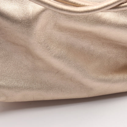 アナグラム ハンドバッグ レザー シャンパンゴールド ロエベ バッグ LOEWE