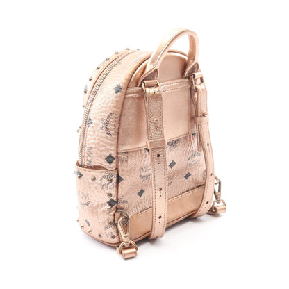 Bebebo Mini Backpack バックパック リュックサック レザー ピンクゴールド 2WAY エムシーエム バッグ MCM
