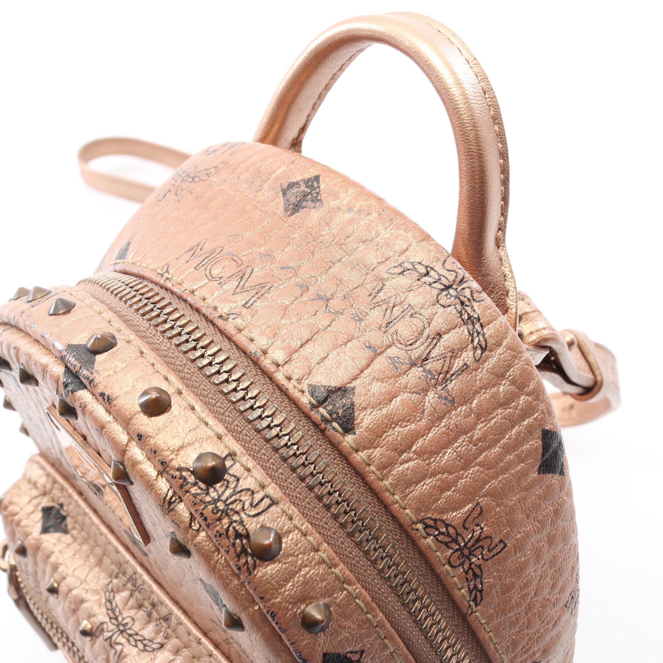 Bebebo Mini Backpack バックパック リュックサック レザー ピンク