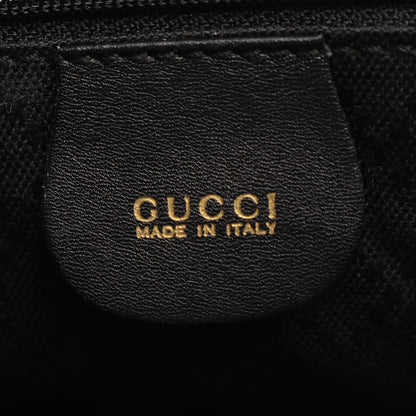 バンブー バックパック リュックサック レザー ブラック グッチ バッグ GUCCI