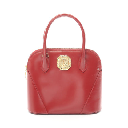 ハンドバッグ レザー レッド ヴィンテージ イヴサンローラン バッグ YVES SAINT LAURENT