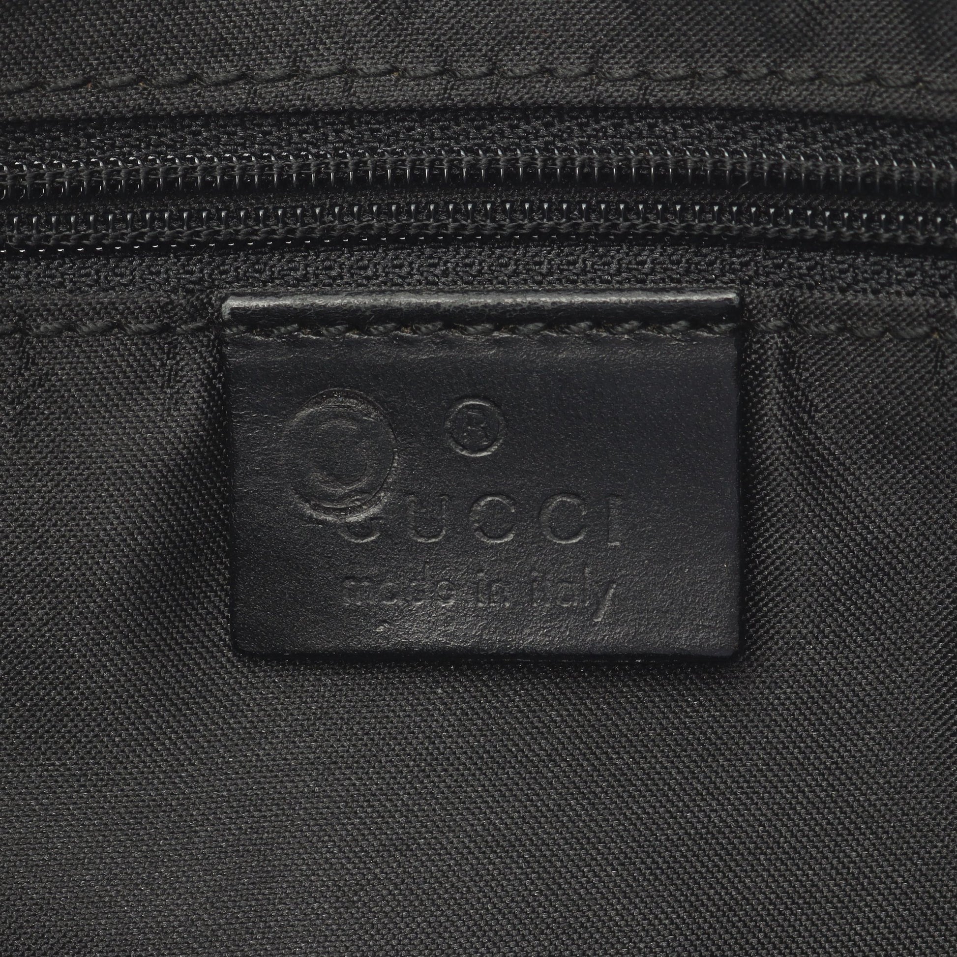 バンブー ワンショルダーバッグ キャンバス レザー ブラック 2WAY グッチ バッグ GUCCI