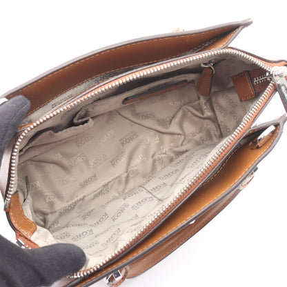ハンドバッグ レザー ライトブラウン スタッズ 2WAY マイケルコース バッグ MICHAEL KORS