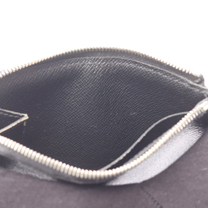 ポルトモネ ダミエグラフィット コインケース PVC ブラック ルイヴィトン 財布・小物 LOUIS VUITTON