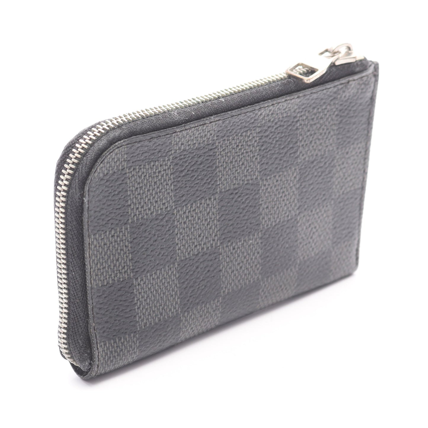 ポルトモネ ダミエグラフィット コインケース PVC ブラック ルイヴィトン 財布・小物 LOUIS VUITTON