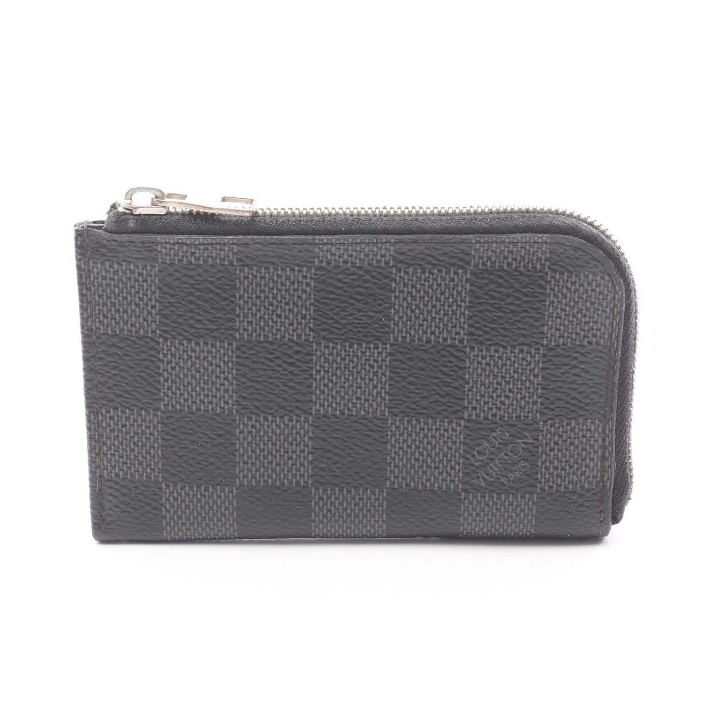 ポルトモネ ダミエグラフィット コインケース PVC ブラック ルイヴィトン 財布・小物 LOUIS VUITTON