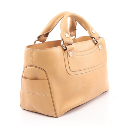 ブギーバッグ ハンドバッグ レザー ベージュ セリーヌ バッグ CELINE