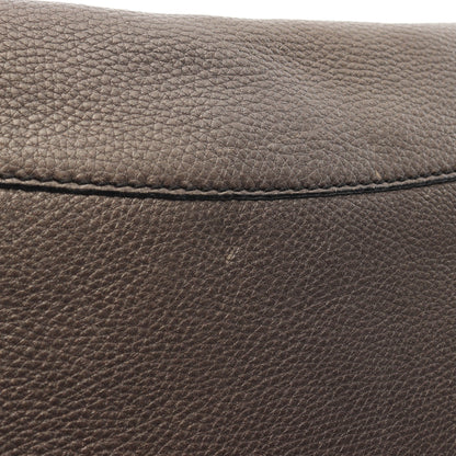 メッセンジャーバッグ ショルダーバッグ レザー ダークブラウン セリーヌ バッグ CELINE