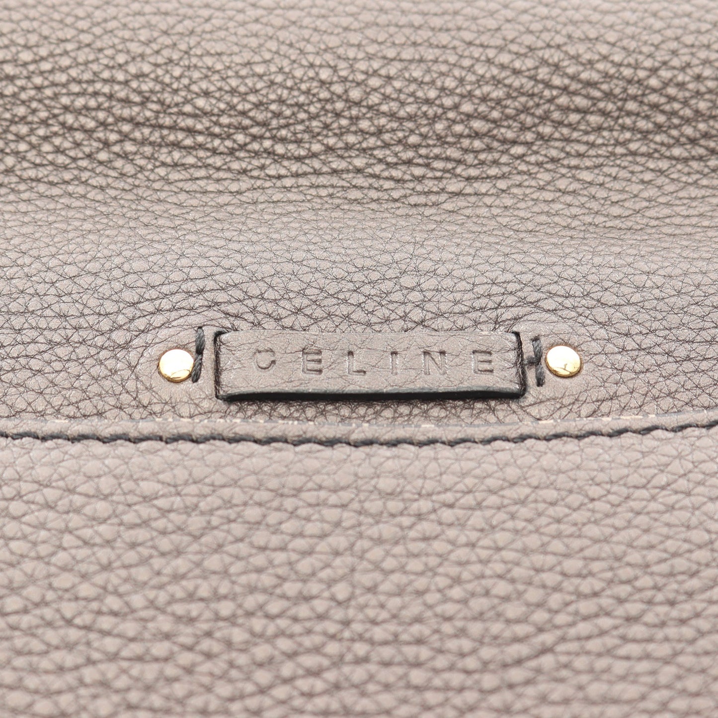メッセンジャーバッグ ショルダーバッグ レザー ダークブラウン セリーヌ バッグ CELINE