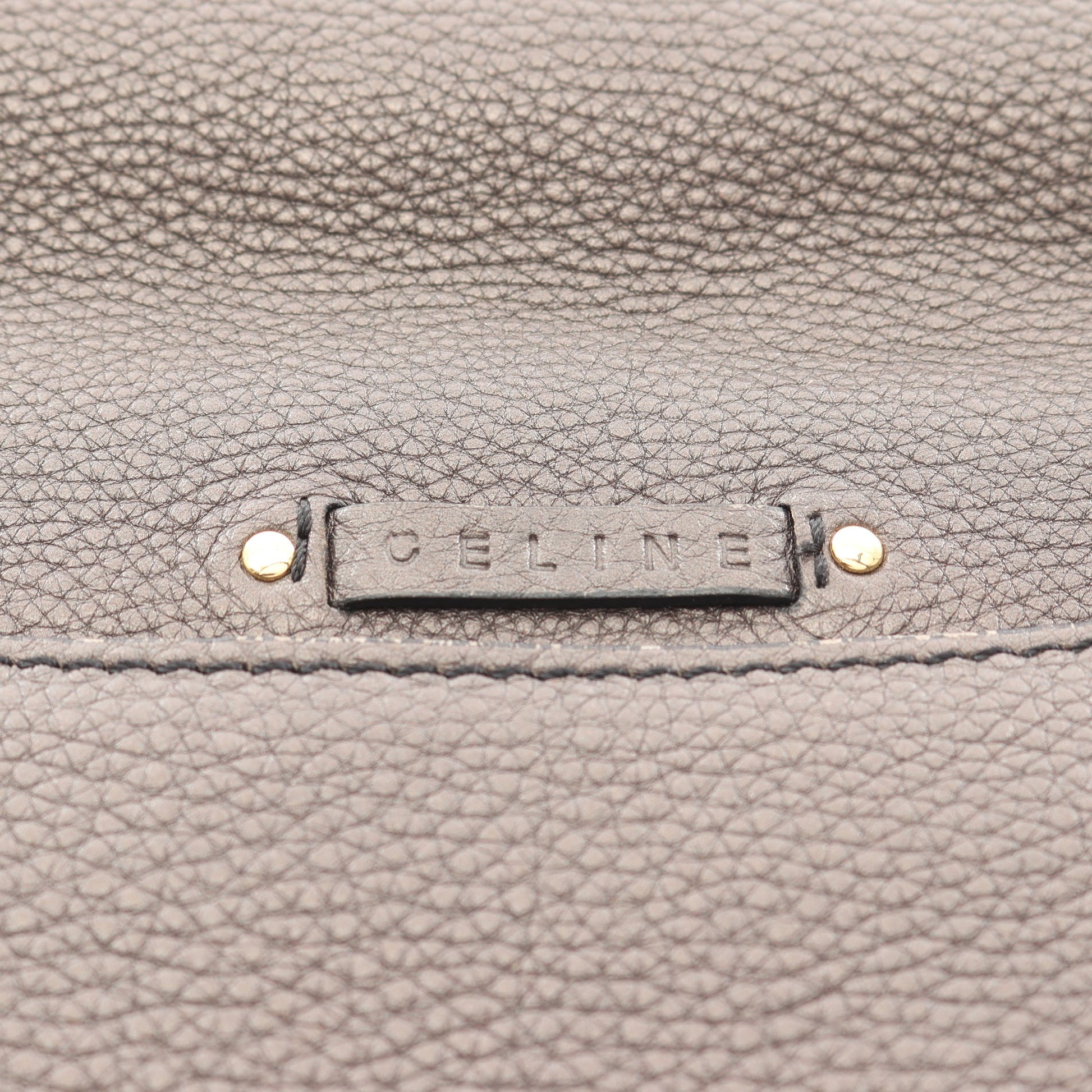 メッセンジャーバッグ ショルダーバッグ レザー ダークブラウン セリーヌ バッグ CELINE