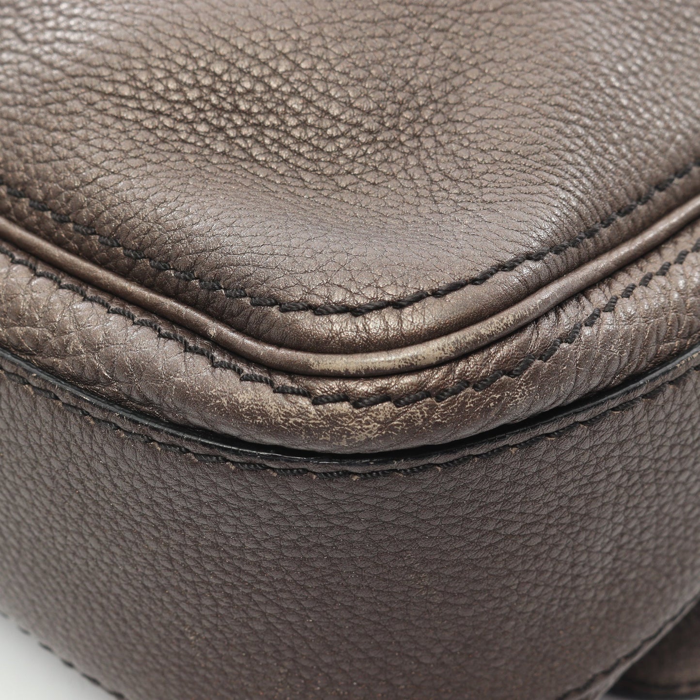 メッセンジャーバッグ ショルダーバッグ レザー ダークブラウン セリーヌ バッグ CELINE
