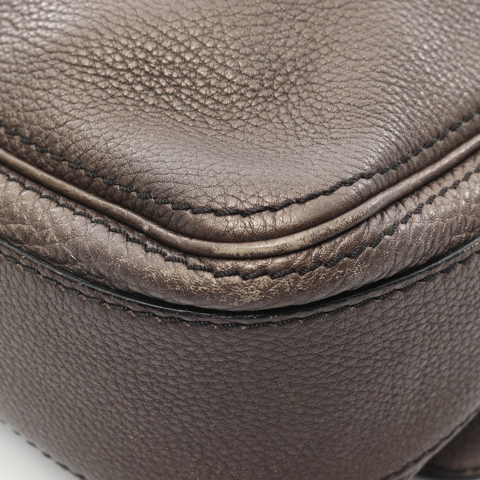 メッセンジャーバッグ ショルダーバッグ レザー ダークブラウン セリーヌ バッグ CELINE