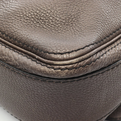 メッセンジャーバッグ ショルダーバッグ レザー ダークブラウン セリーヌ バッグ CELINE
