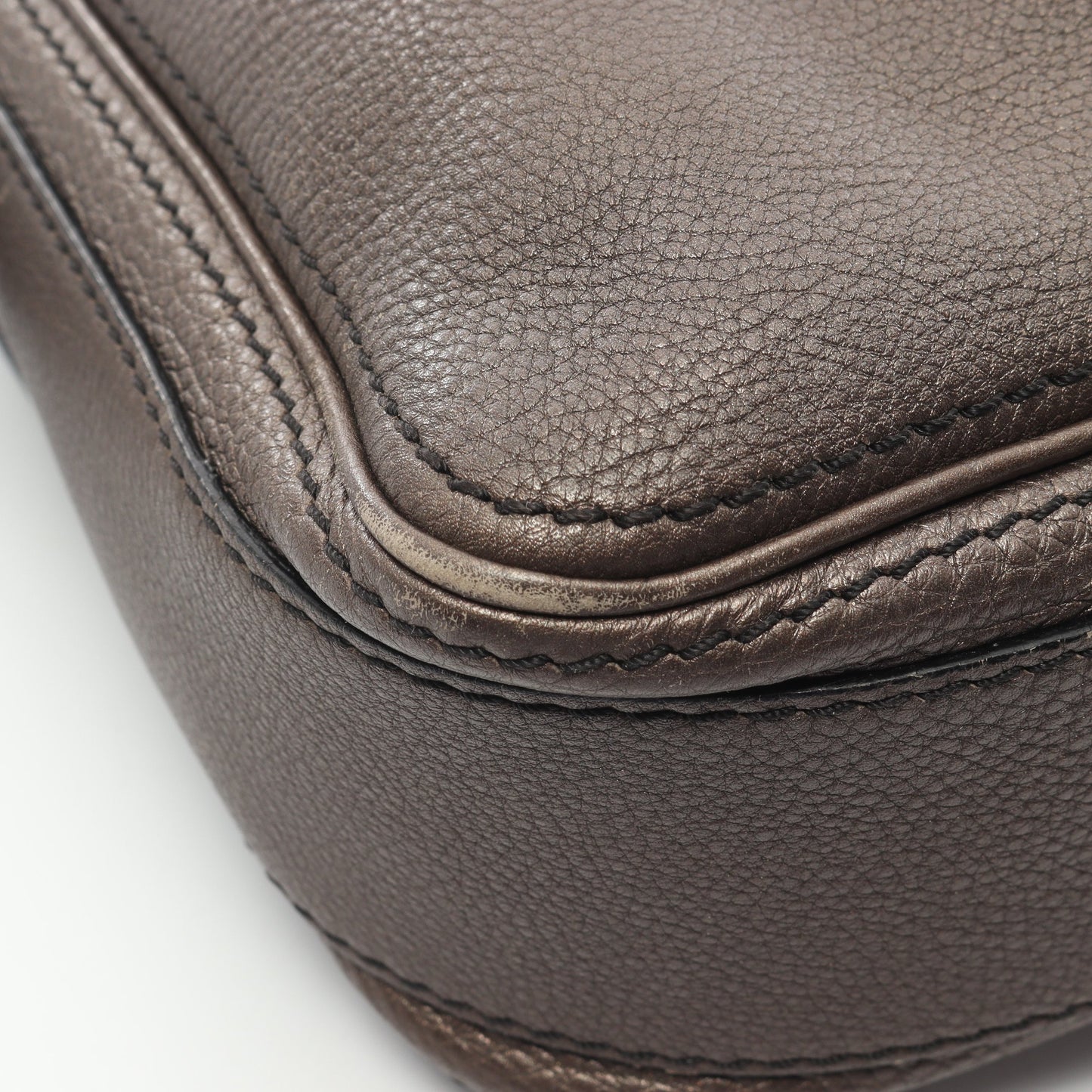 メッセンジャーバッグ ショルダーバッグ レザー ダークブラウン セリーヌ バッグ CELINE