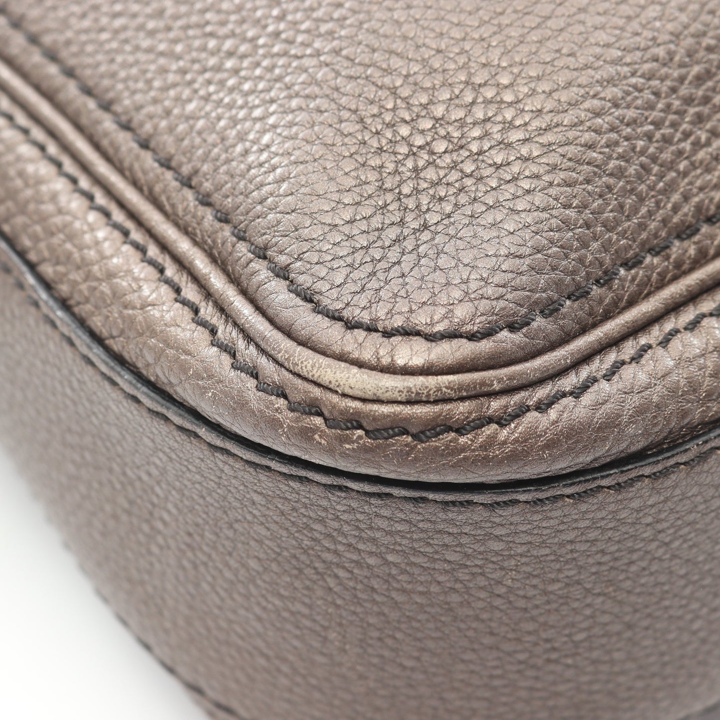 メッセンジャーバッグ ショルダーバッグ レザー ダークブラウン セリーヌ バッグ CELINE