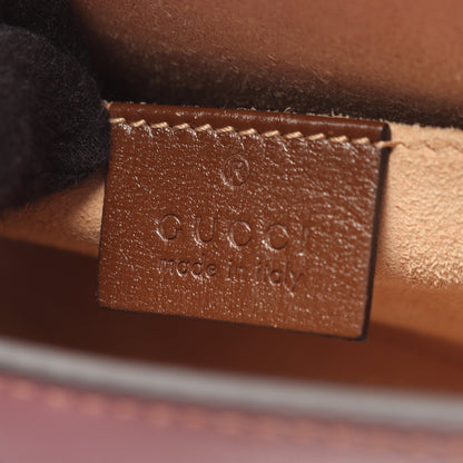 GGスプリーム バレンタイン限定 ショルダーバッグ PVC レザー ベージュ ブラウン レッド グッチ バッグ GUCCI