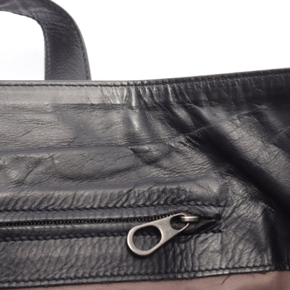 イントレチャート ハンドバッグ トートバッグ レザー ブラック ボッテガヴェネタ バッグ BOTTEGA VENETA