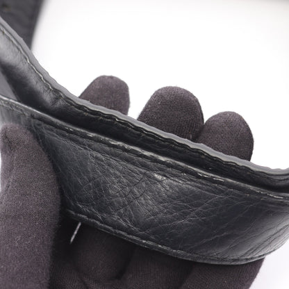 イントレチャート ハンドバッグ トートバッグ レザー ブラック ボッテガヴェネタ バッグ BOTTEGA VENETA