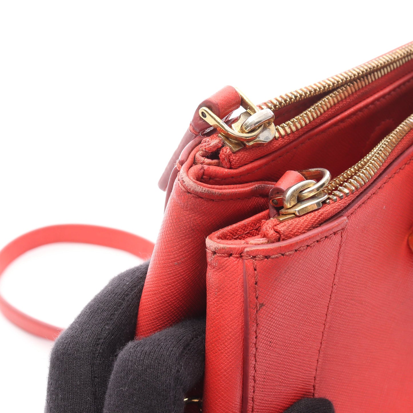 ハンドバッグ トートバッグ レザー ピンクレッド 2WAY エムシーエム