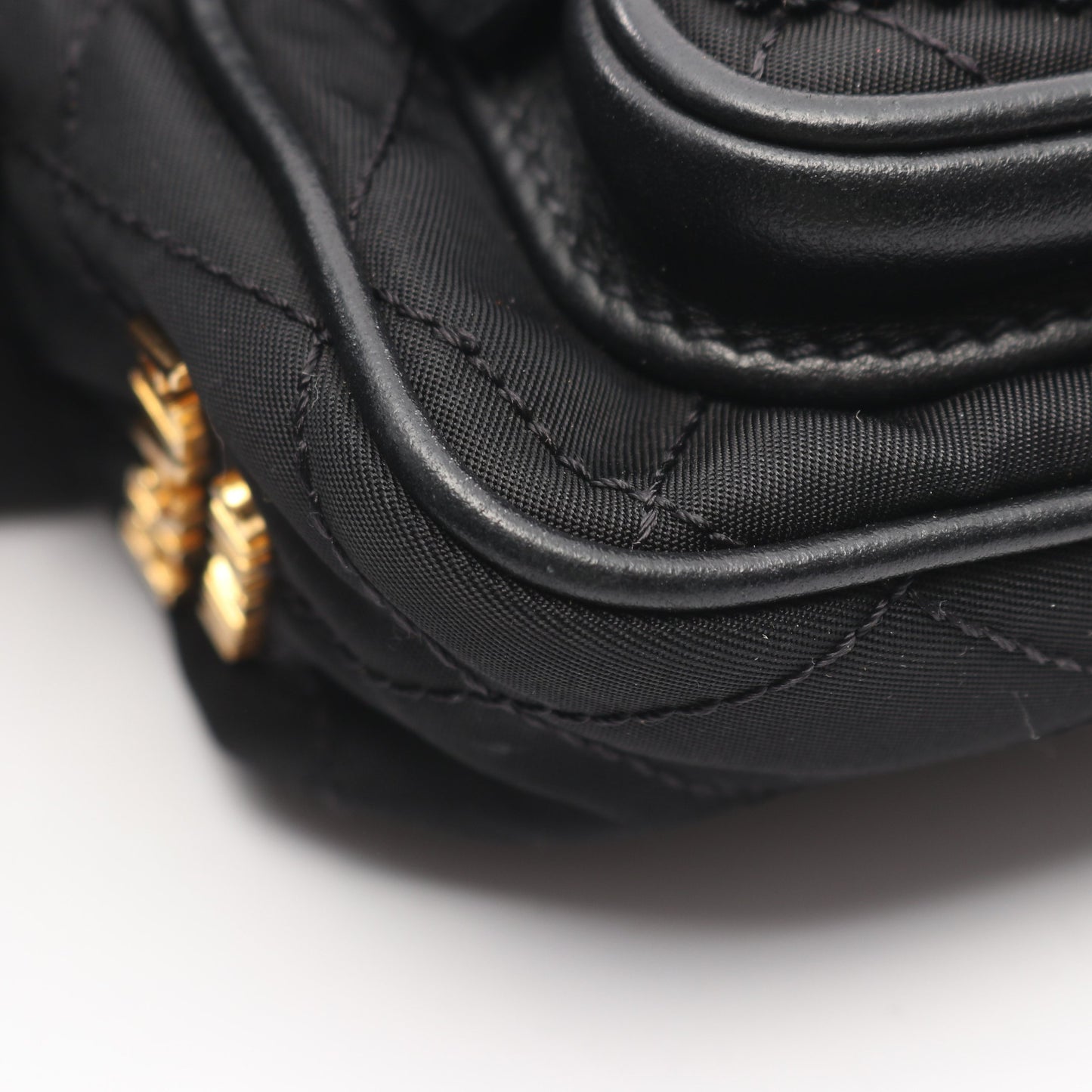 ウエストバッグ ボディバッグ ナイロン レザー ブラック プラダ バッグ PRADA