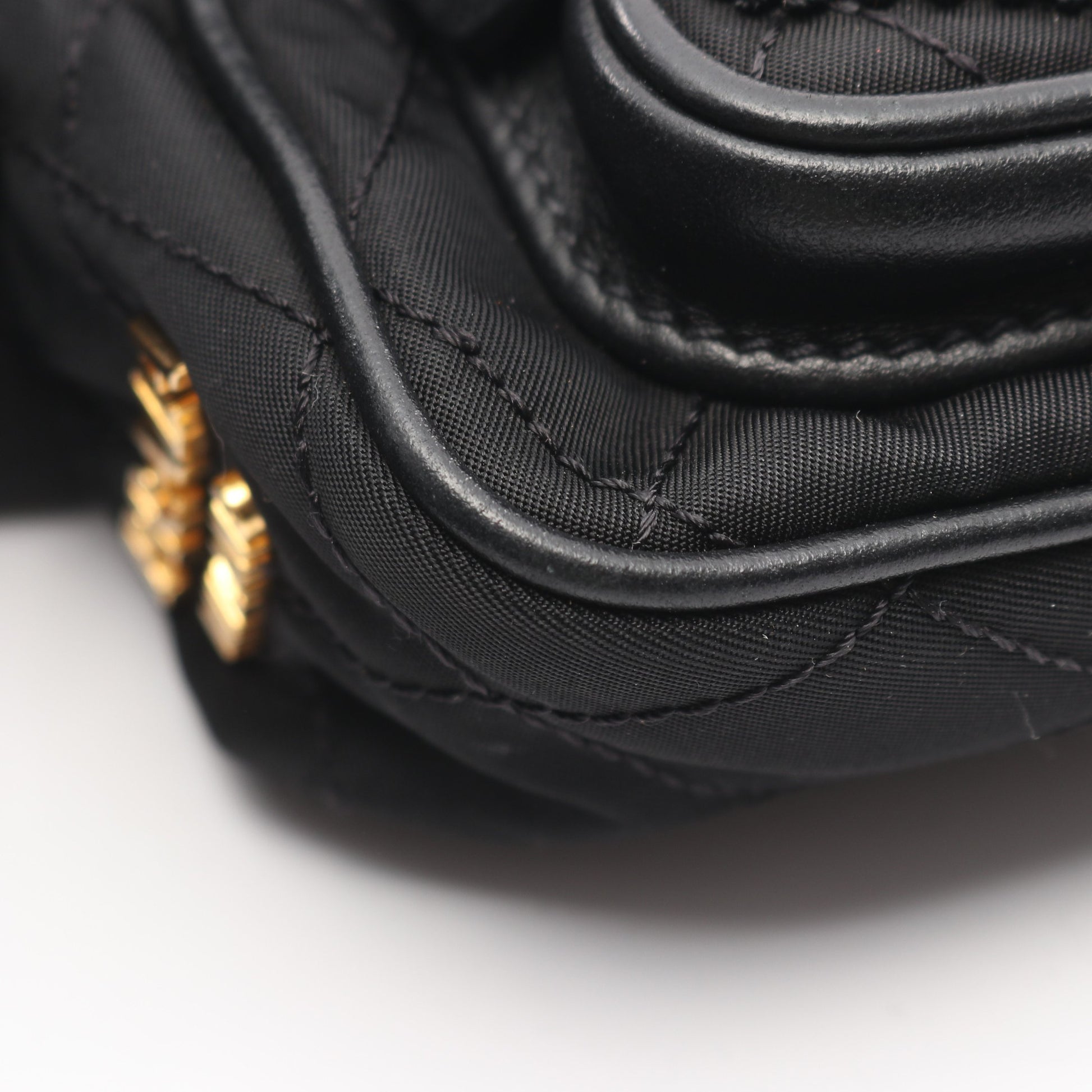 ウエストバッグ ボディバッグ ナイロン レザー ブラック プラダ バッグ PRADA