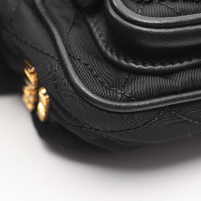 ウエストバッグ ボディバッグ ナイロン レザー ブラック プラダ バッグ PRADA