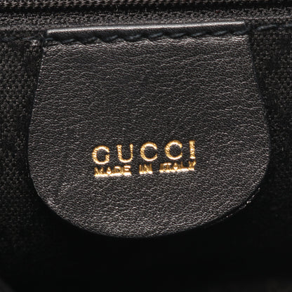 バンブー バックパック リュックサック レザー ブラック グッチ バッグ GUCCI