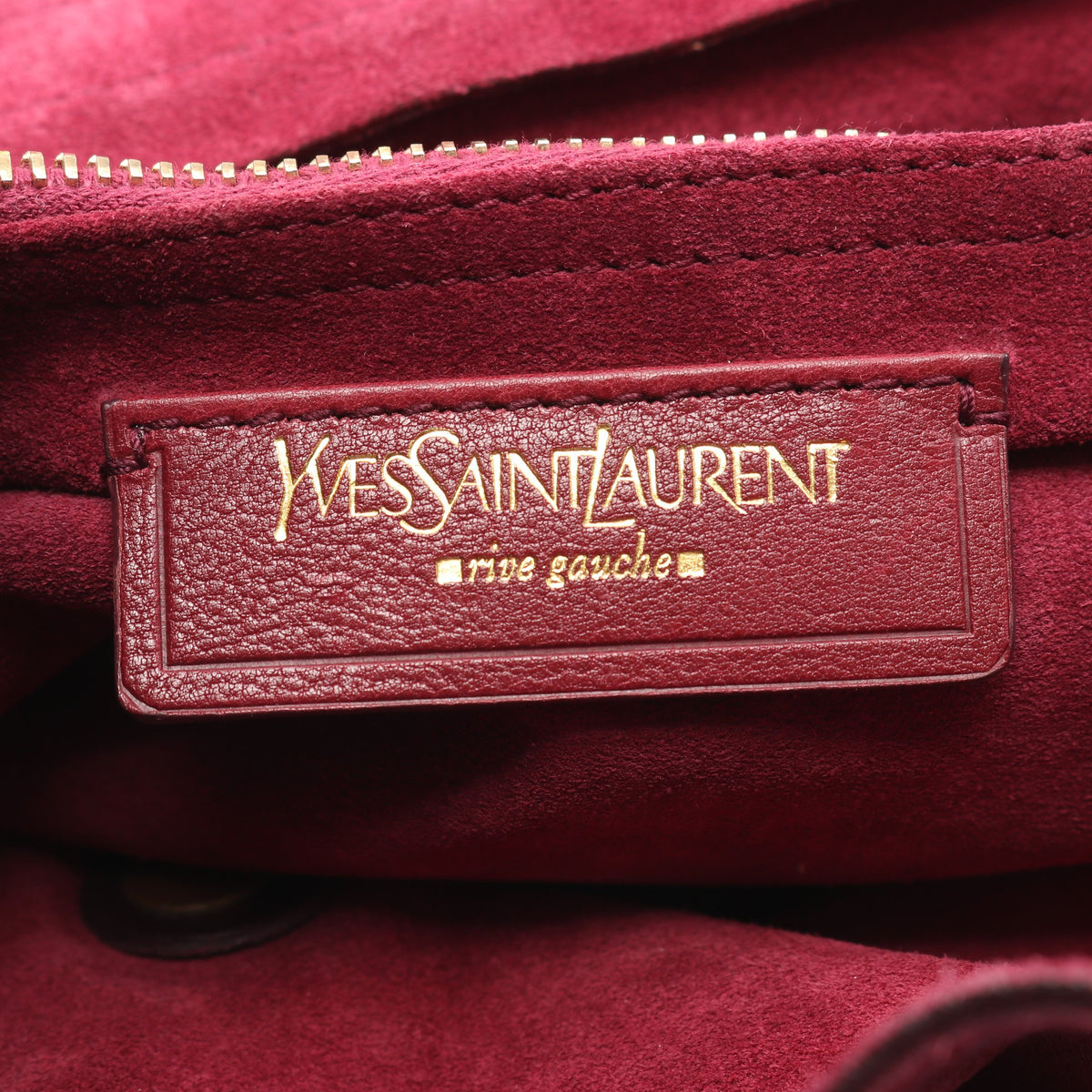ミューズトゥバッグ ハンドバッグ レザー ボルドー レッド イヴサンローラン バッグ YVES SAINT LAURENT