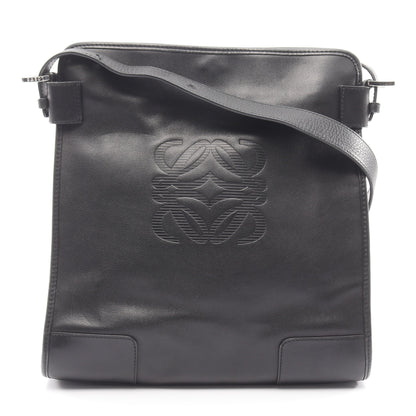 アナグラム ショルダーバッグ レザー ブラック ロエベ バッグ LOEWE