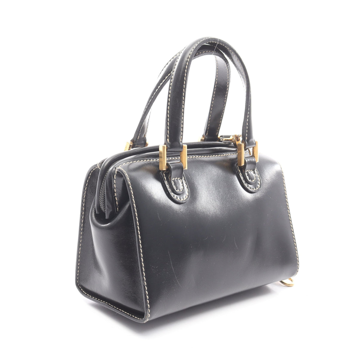 ハンドバッグ レザー ブラック 2WAY フェンディ バッグ FENDI