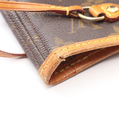 ネヴァーフルPM モノグラム ハンドバッグ トートバッグ PVC レザー ブラウン ルイヴィトン バッグ LOUIS VUITTON