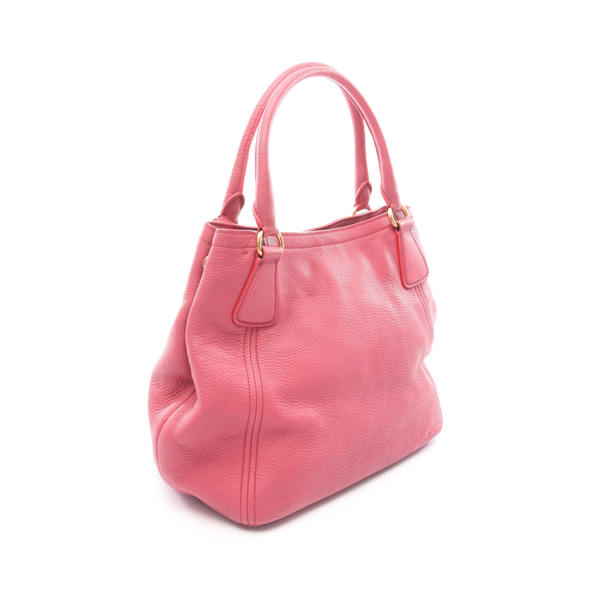 VIT DAINO ヴィッテロダイノ 2WAY ハンドバッグ レザー ピンクパープル プラダ バッグ PRADA