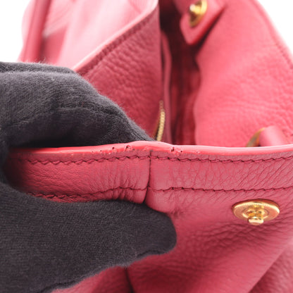 VIT DAINO ヴィッテロダイノ 2WAY ハンドバッグ レザー ピンクパープル プラダ バッグ PRADA
