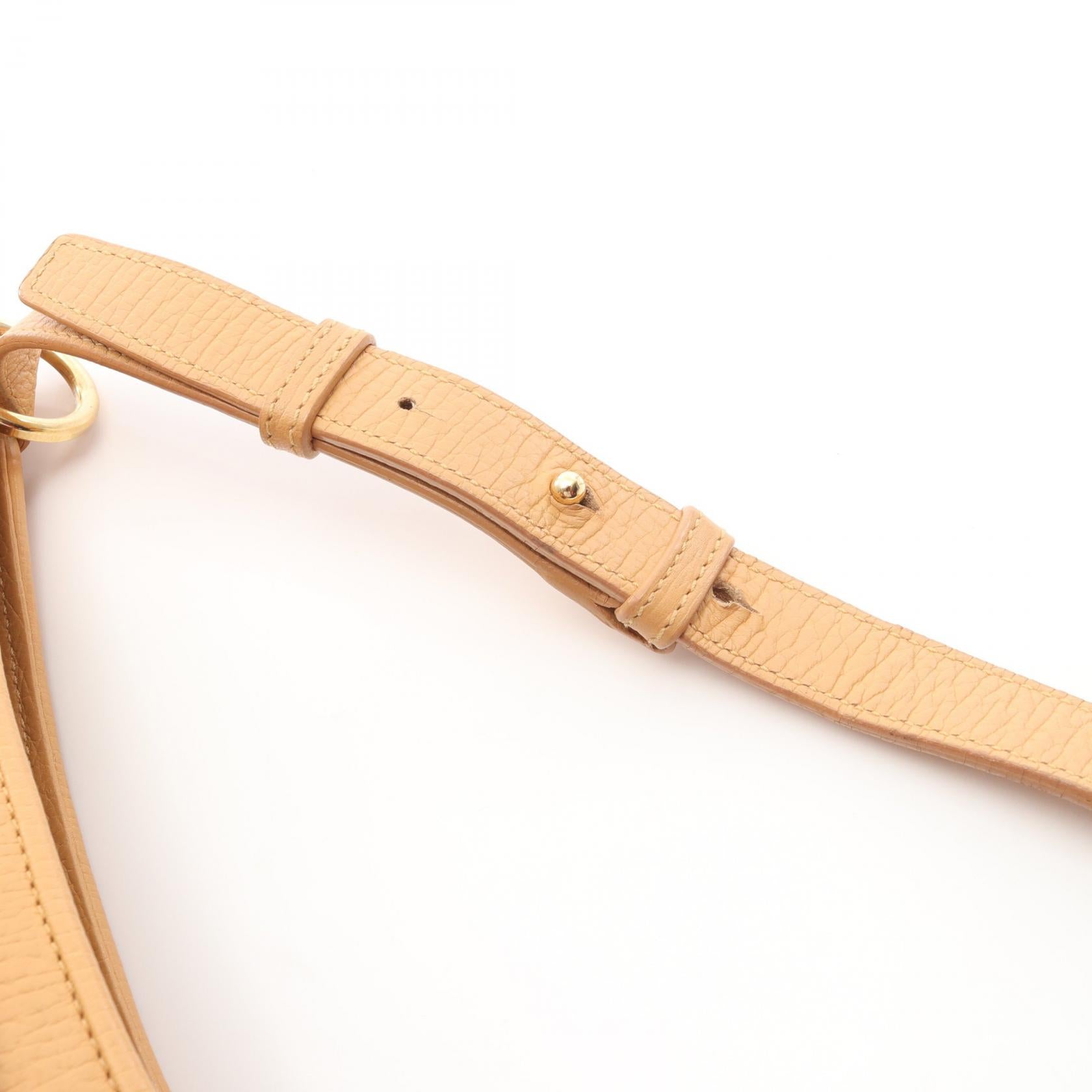 ワンショルダーバッグ レザー ベージュ ロエベ バッグ LOEWE