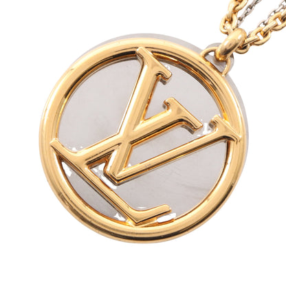 コリエ ルイーズ ネックレス GP ゴールド シルバー ルイヴィトン アクセサリー LOUIS VUITTON