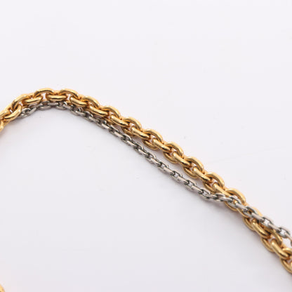 コリエ ルイーズ ネックレス GP ゴールド シルバー ルイヴィトン アクセサリー LOUIS VUITTON