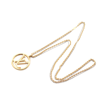 コリエ ルイーズ ネックレス GP ゴールド シルバー ルイヴィトン アクセサリー LOUIS VUITTON