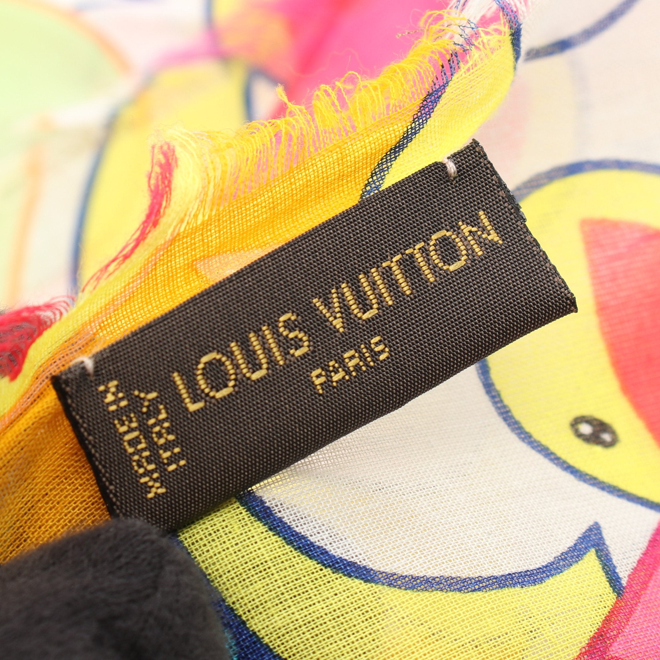 LV × TM コスミック ブラッサム パレオ スカーフ コットン マルチ
