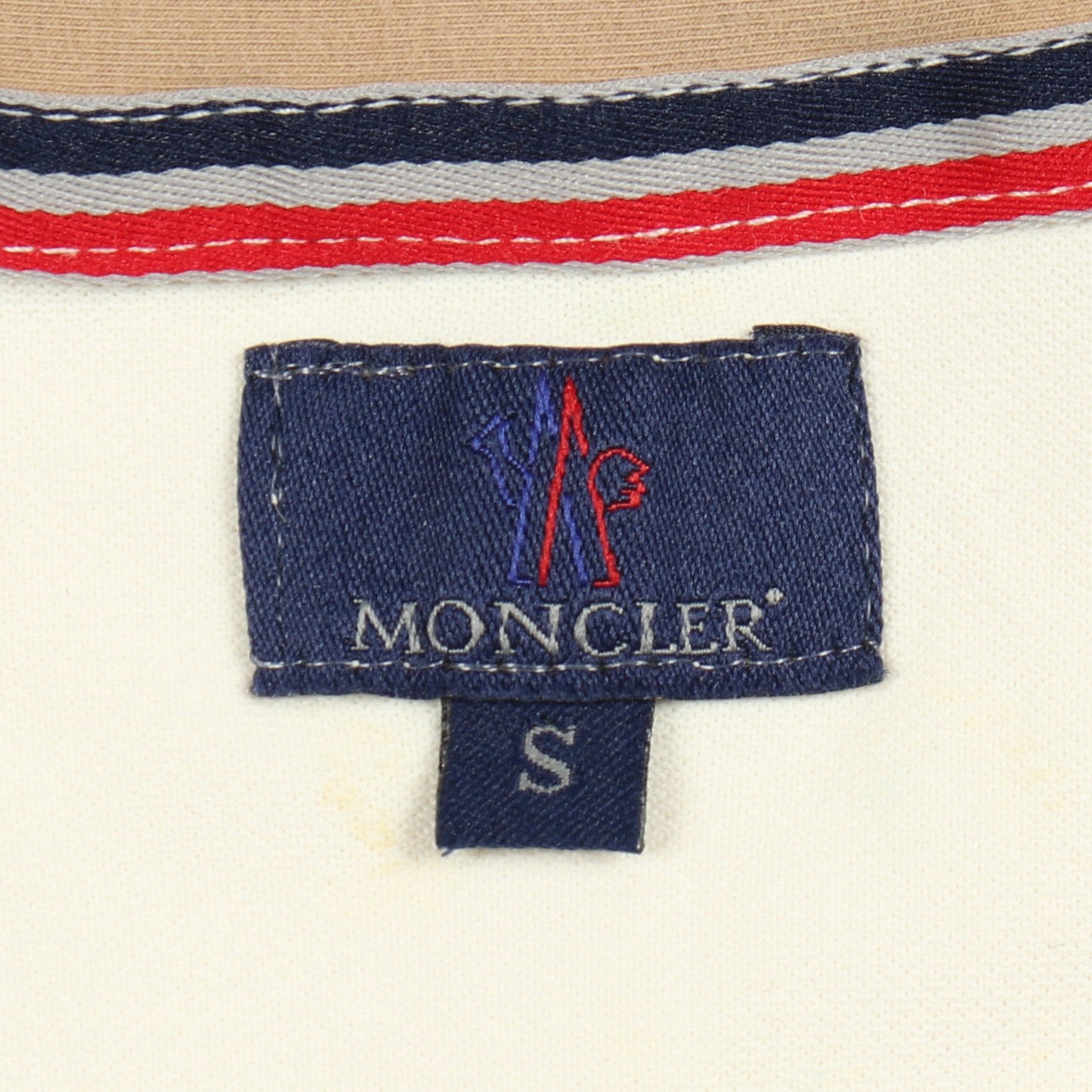 ジャージ ナイロン オフホワイト ベージュ モンクレール トップス MONCLER