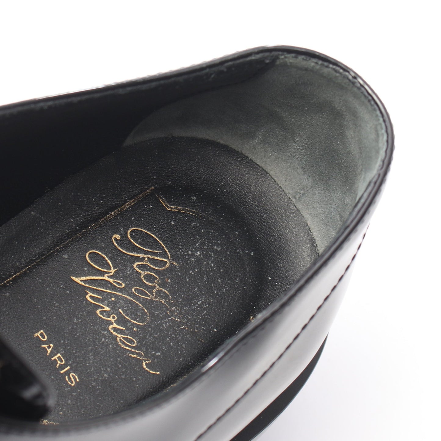 ヴィヴレンジャー ローファー エナメルレザー ブラック ロジェヴィヴィエ シューズ Roger Vivier