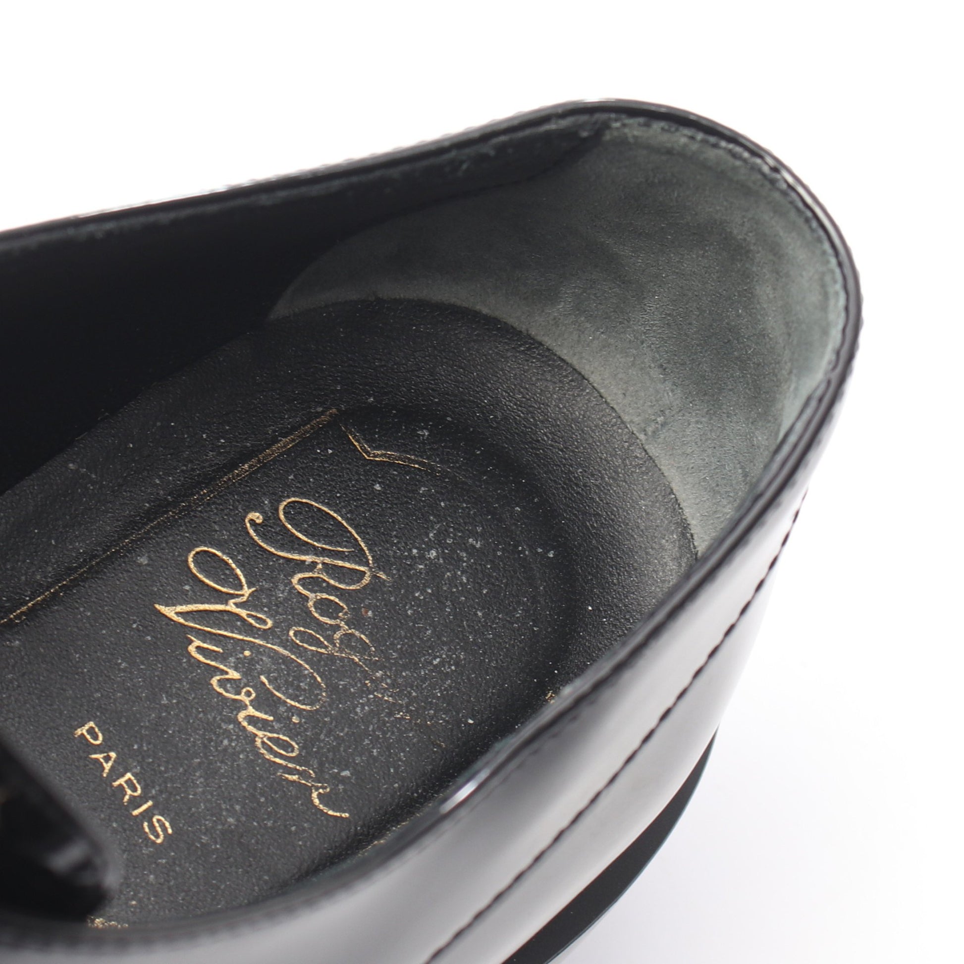 ヴィヴレンジャー ローファー エナメルレザー ブラック ロジェヴィヴィエ シューズ Roger Vivier