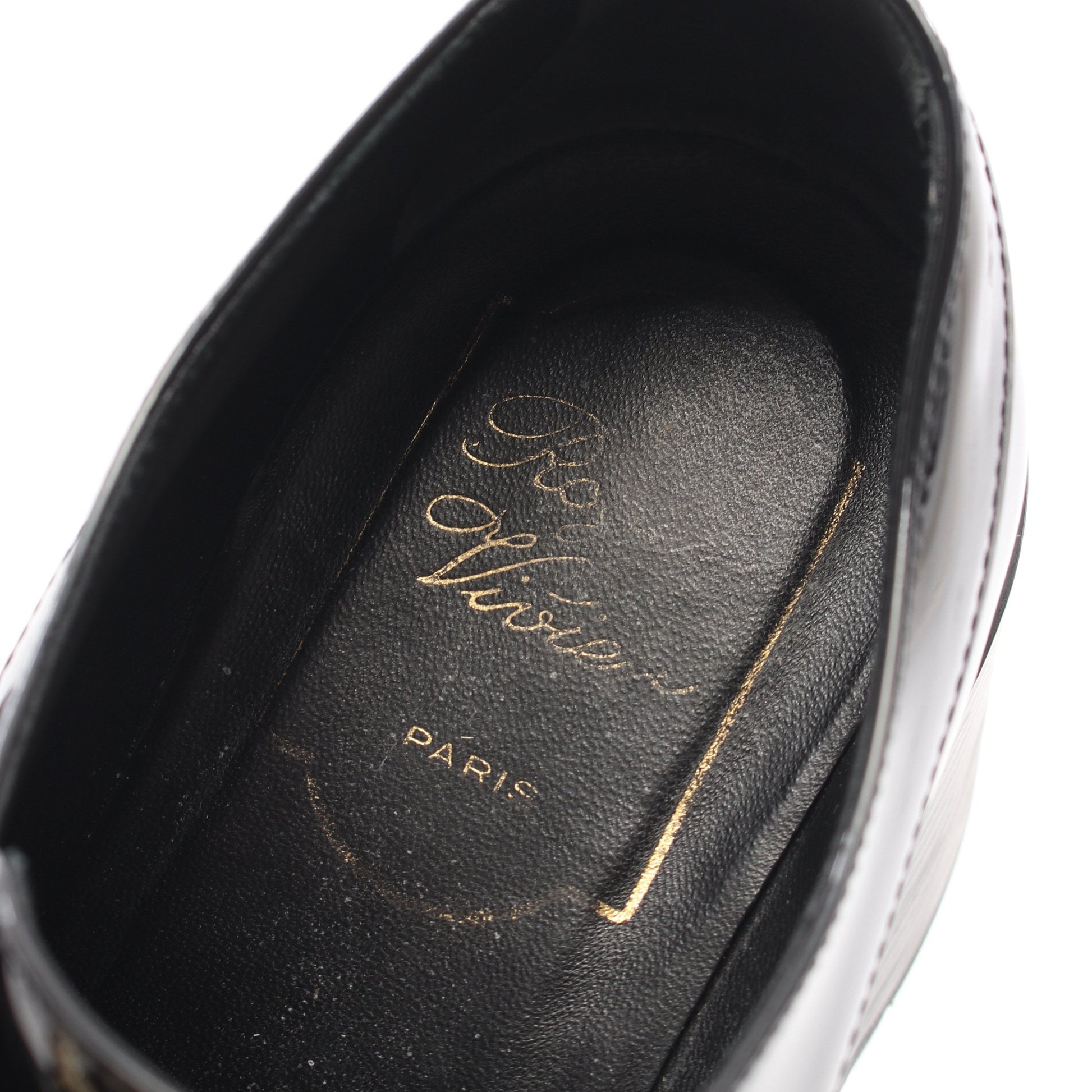 ヴィヴレンジャー ローファー エナメルレザー ブラック ロジェヴィヴィエ シューズ Roger Vivier
